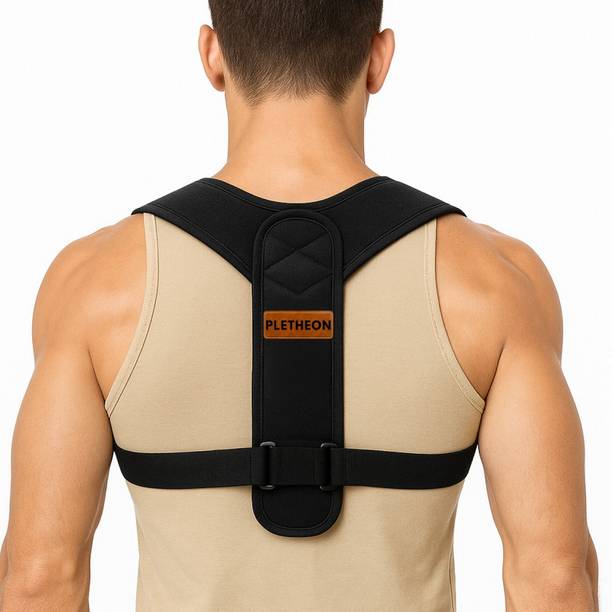 PLETHEON Posture Corrector with Clavicle Support | Back & Shoulder Alignment Brace Posture Corrector