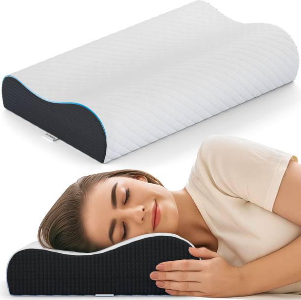 FOVERA Gel Memory Foam Pain Relief Cervical Pillow