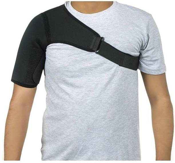 VKOSFIT Shoulder Support Belt Adjustable Stretch Strap Wrap For Right , Left Shoulder Support