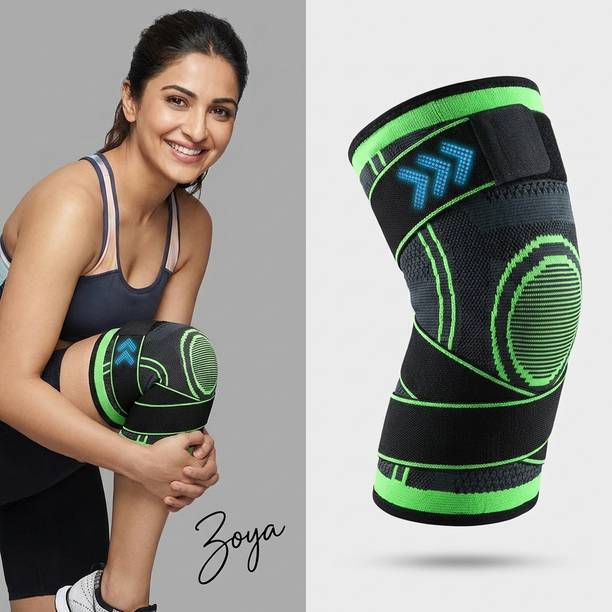AZORIX 1 Pair Knee Support for Men & Women Sports Knee Cap Dual Strap Pain Relief Knee Support
