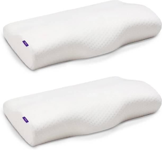 फ्रिडो Ultimate Contour Cervical Neck Pillow for Pain Relief Sleep, Pack of 2 सर्विकल पिलो