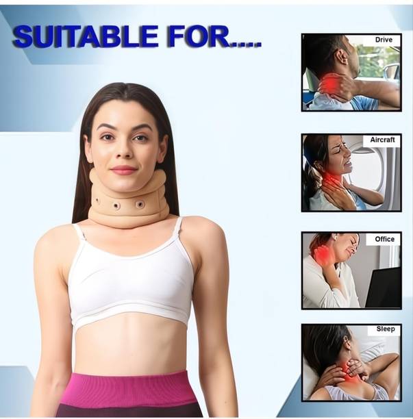 Orthonexa Cervical Collar Neck Brace Support, Neck Pain, Cervical Spondylosis, Soft Collar Neck Support