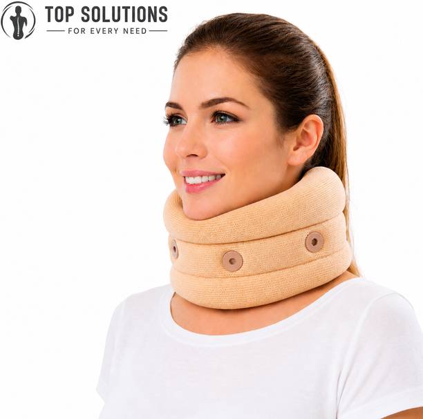 Top Solutions For Every Need Soft Cervical Collar with Support Soft Neck Support Neck Support Belt (Beige) Neck Support