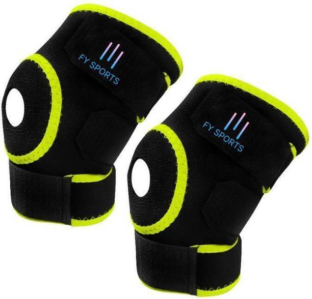 Angele Hinged Knee Support Braces for Men/Women NonSlip Silicone Gel for Running Sports Knee Support