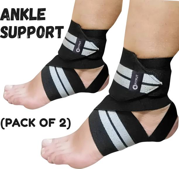 FITPUT Ankle Support for Men and Compression Ankle Support – 2 Piece Set Ankle Support