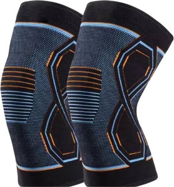 Leosportz 2 Pack Knee Brace, Compression Sleeve Support Unisex, Running,Gym, Hiking Knee Support