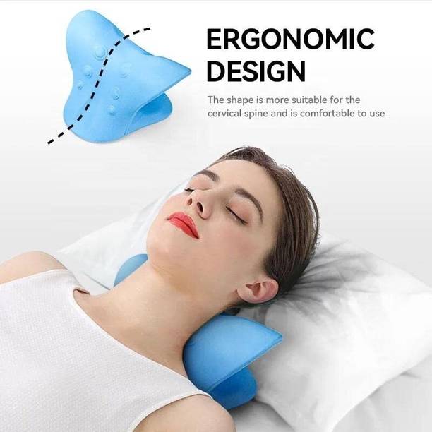 TINSUHG Neck And Shoulder Relaxer, Neck Support Stretcher, Neck Hump Corrector Neck Support