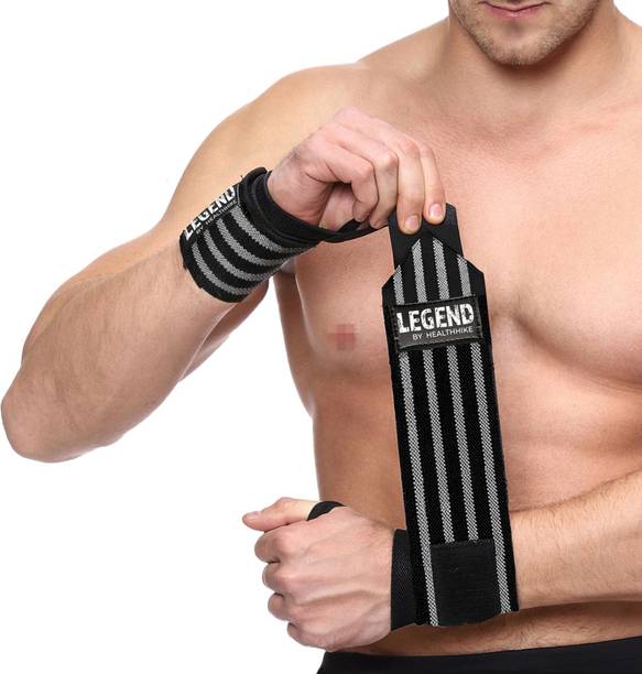HealthHike Wrist Supporter for Gym with Thumb Loop, Wrist Band for Gym, Wrist Wrap for Gym Wrist Support