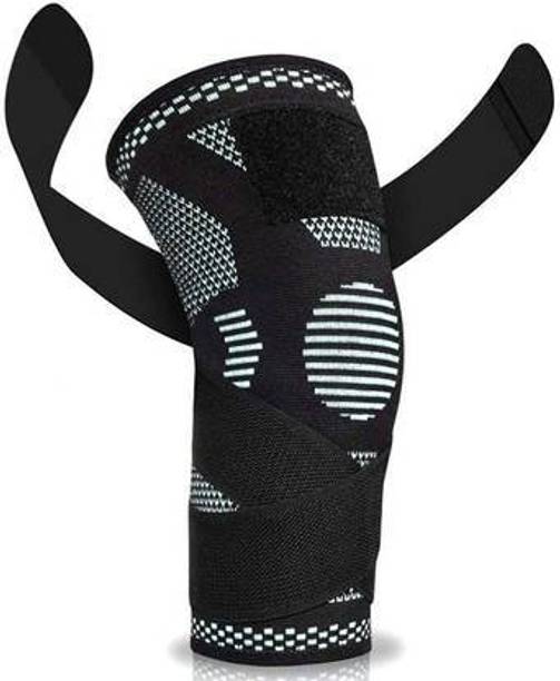 Leosportz (Pack of 1) of Sports Pain Relief knee sleeve knee cap knee guard Knee Support