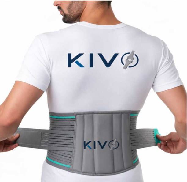 Kivo. Premium Lumbo Sacral LS Belt for Lower Back Support, Back Pain Relief Back / Lumbar Support
