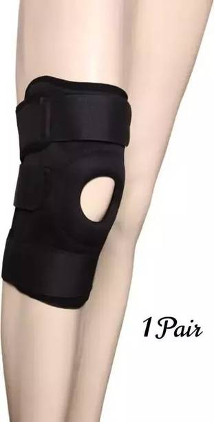 Mulkraj Ortho Knee Support(Men and Women) (Black)-129 Knee Support