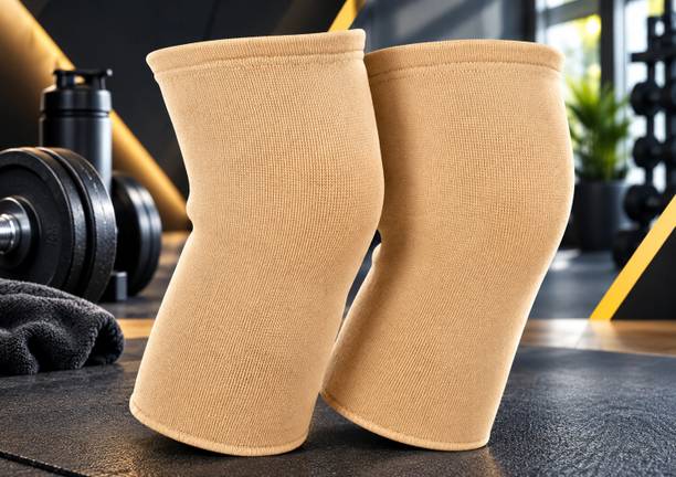 GYMGALAXY Premium Compression Knee Support Sleeves for Men & Women, Adjustable Knee Support