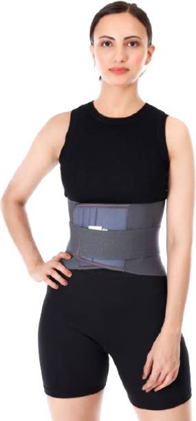 healntrust LS belt Lumbo sacral Waist Belt for Men & Women Back Pain Relief, Slip-Disc Back / Lumbar Support