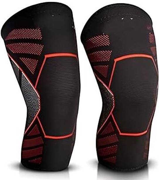 GYMGALAXY Knee Support Brace | Pain Relief KneeCap Sleeve | Gym & Squats Leg Support Knee Support