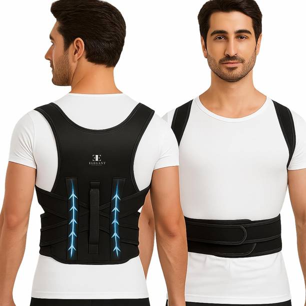 Elegant Enterprise Free Size for Men and Women | Lower & Upper Back Pain Posture Corrector