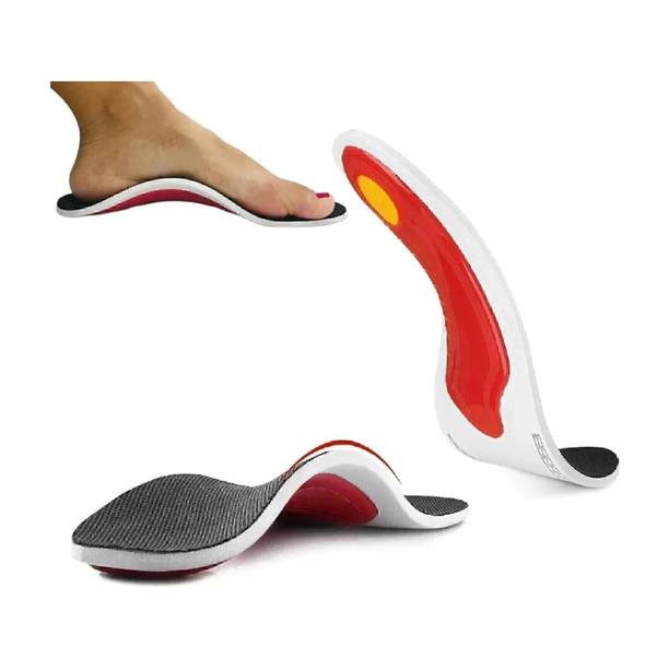 N2J2 SHOP Premium Orthotic Gel High Arch Support Insoles Gel Pad 3D Arch Support Flat Feet Insole
