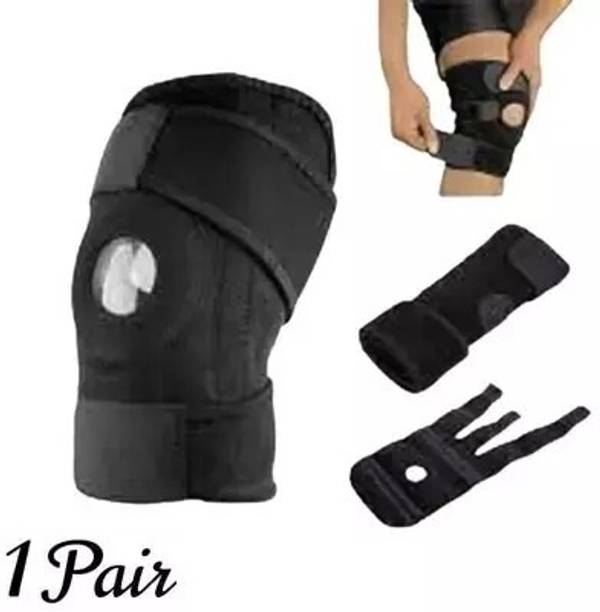 Mulkraj Ortho Knee Support(Men and Women) (Black)-26 Knee Support