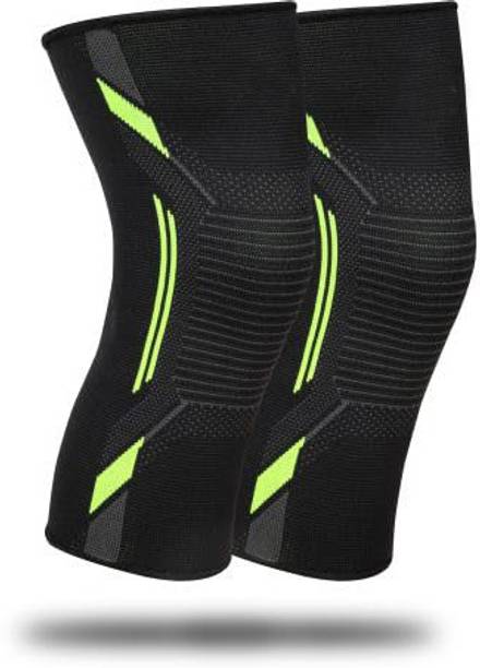 GymWar Knee Sleeves Braces Pair for Sports & Workout/Knee Cap Compression Support Knee Support