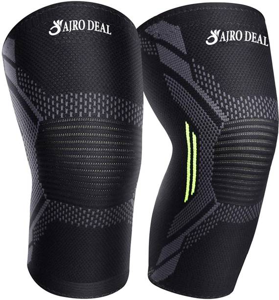AJRO DEAL Knee Cap Stretchable Knee Brace Support for Knee Pain, Arthritis, Gym, Running Knee Support