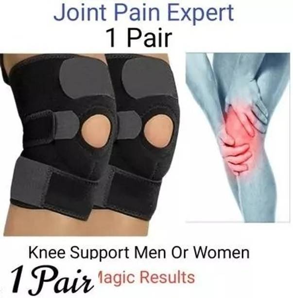 Mulkraj Ortho Knee Support(Men and Women) (Black)-68 Knee Support