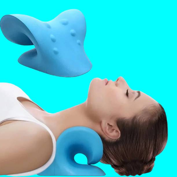 PRT Cervical Neck & Shoulder Relaxer Stretcher Chiropractic EVA Foam Pillow Cervical Pillow
