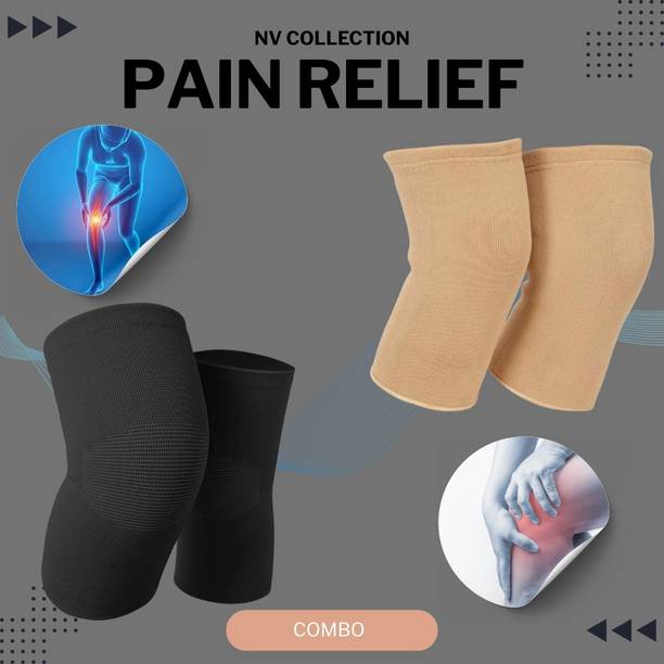 NV COLLECTION ComfortRelief Ortho Knee Cap Bundle – Black&Brown Knee Support