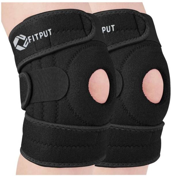 FITPUT Knee Support Patella for men and women|knee cap|Knee brace|Knee belt|1 Pair Knee Support
