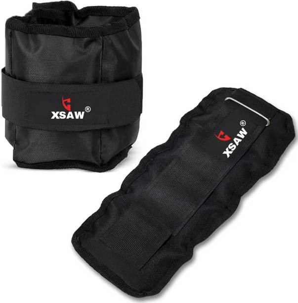 XSAW (500 gm X 2) Pair Black Ankle Weight, Running , Walking Ankle Support