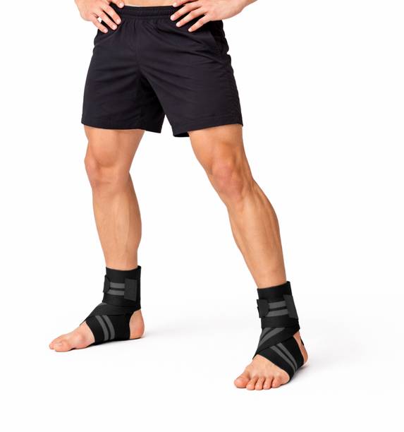 GymWar Ankle Wrap Support Brace – Adjustable Compression Ankle Support Ankle Support