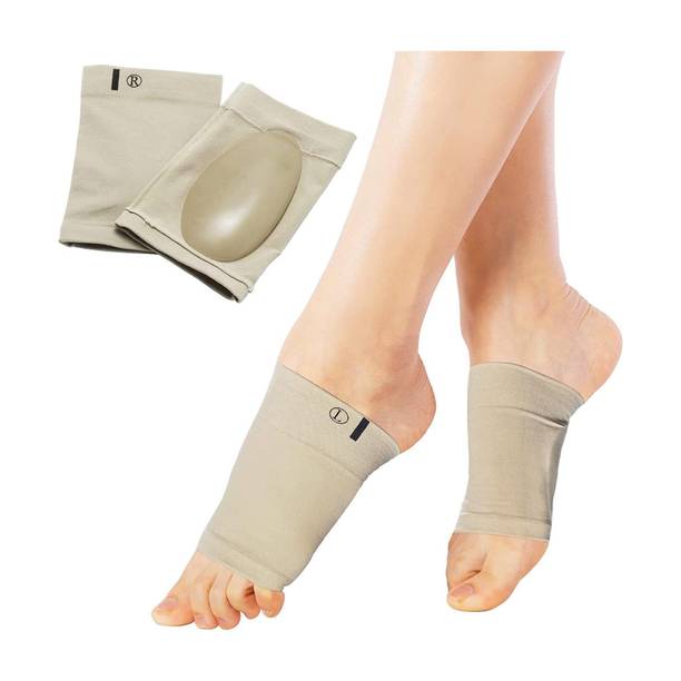 SBE 1Pair Orthopedic Arch Support Silicone gel Pads Flat Feet Insoles Plantar Fasciitis Arch Socks Heel Cushion pad Insole