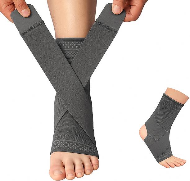 Helistar Ankle Support For Pain Relief Ankle Wrap Grip - L Size Ankle Support