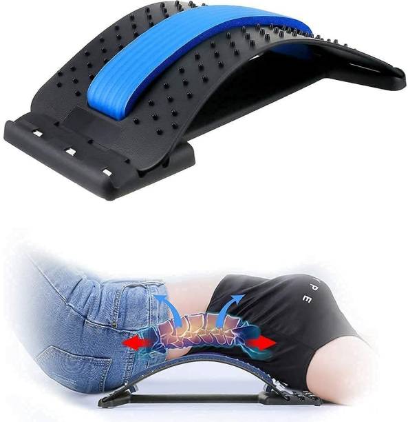 8Bit Multi-level Back Stretcher|Lumbar Support|Lower and Upper Back Muscle Pain Relief Back / Lumbar Support