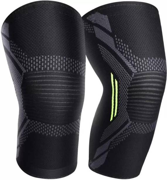 EMMKITZ 2 Pack Knee Brace, Compression Sleeve Support , Running,Gym, Hiking Knee Support Knee Support