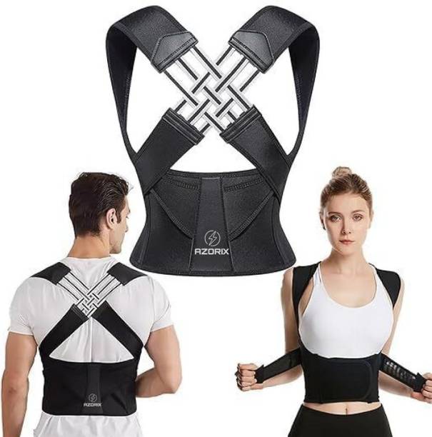 AZORIX Posture Corrector Belt for Men & Women Pro Fix Posture Belt Back / Lumbar Support