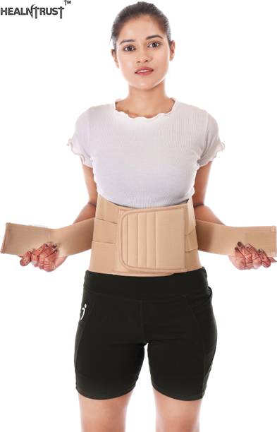 healntrust Lumbo Sacral Support Belt (Waist & Back Support)- For Men & Women Abdominal Belt Back / Lumbar Support