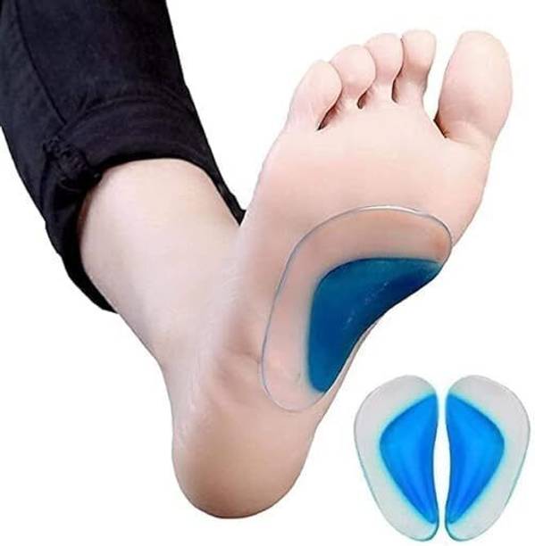 XLENTAG Arch Support Orthopedic Insoles for Flat Feet | Gel Cushion Shoe Inserts Heel Support