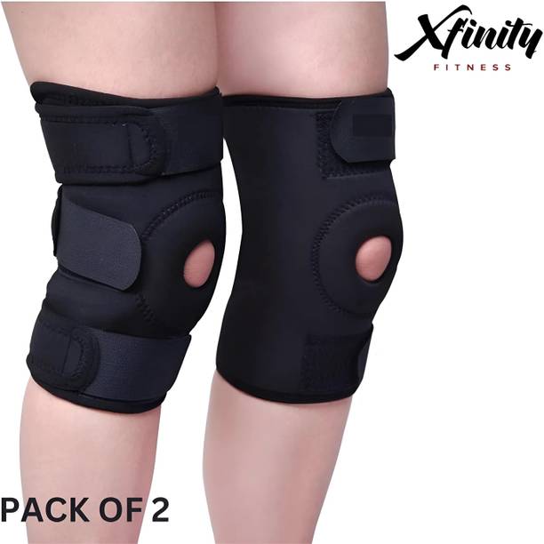 Xfinity Fitness Knee cap for women and men adjustable joint pain relief washable ( PACK OF 2) Knee Support