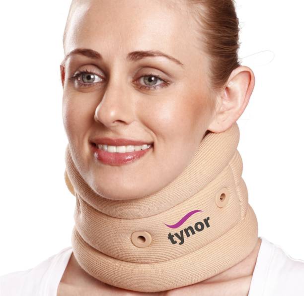 टाइनोर Cervical Collar Soft with Support, Beige, Small, 1 Unit नेक सपोर्ट