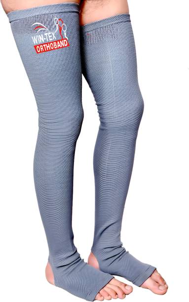 Win-tex Orthoband Compression Stocking Mid Thigh Elastic Nylon Yarn with 4 Way Stretch Unisex. Knee Support