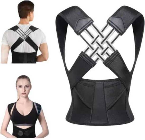 BRIJJ HELTH CARE Posture corrector belt for men & women for back pain Full Body Back Support Posture Corrector