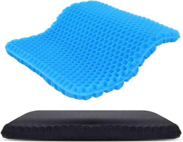 DN BROTHERS Sciatica Pain Back Pain Cushion Chair Pad with Non-Slip Cover(SQUARE SHAPE)D117 Cervical Pillow
