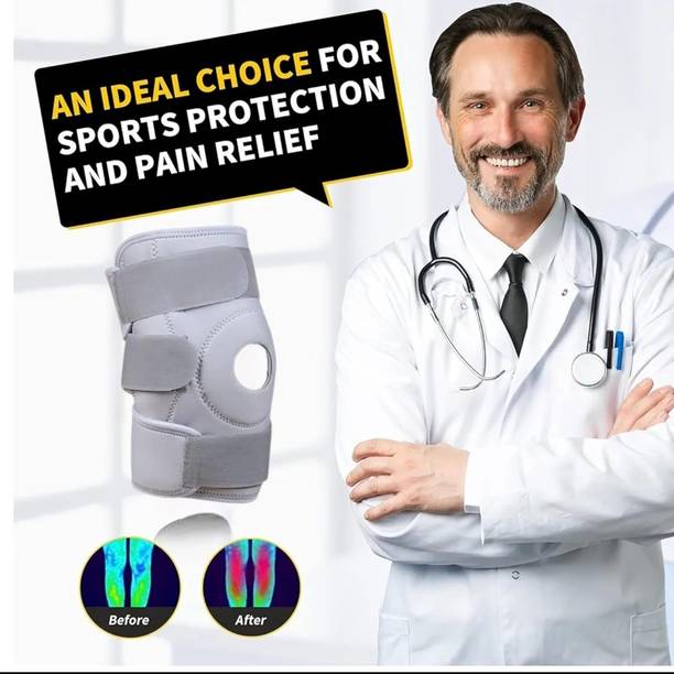 Jarvis Adjustable Knee Cap Support for Gym, Running Joint Knee Pain Relief Men & Women Knee Support
