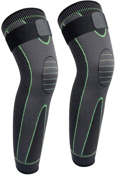 Aatrangi Full Leg Long Compression Knee Sleeves Protect Leg for Basketball Cycling Sport Knee Support