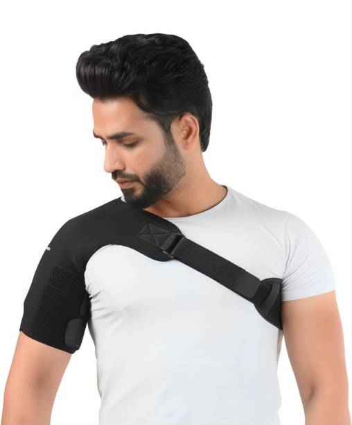 Orthonexa Adjustable Shoulder Support Brace for Pain Relief Sports Gym Use Men&Women Right Shoulder Support