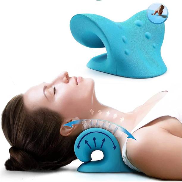 Burnie Cervical Pillows Stretcher for Neck Pain Relief, Cervical Traction Device Neck Support