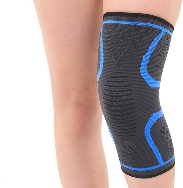 FY Sports Knee Sleeve Guard Stretchable Cap for Joint Pain Relief for Men & Women Knee Support