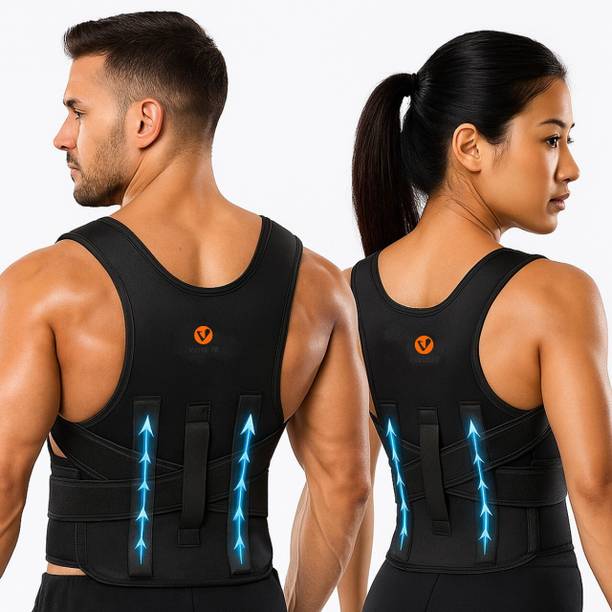 Merrin Pain Relief Belt for Men and Women with shoulder back support Posture Corrector Shoulder Support