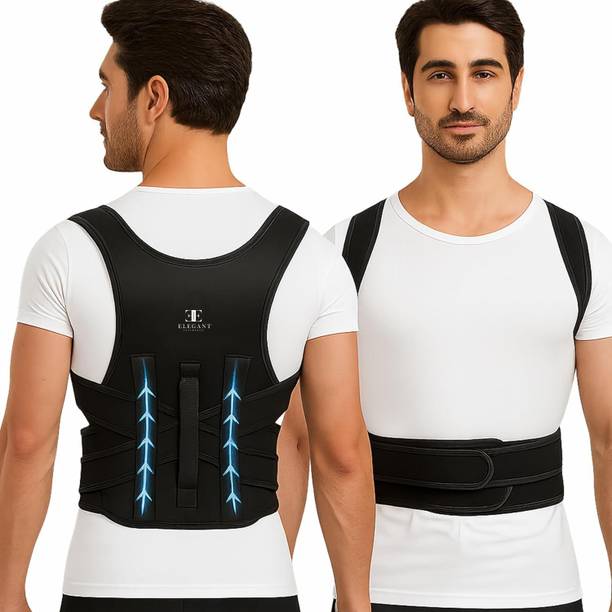 Elegant Enterprise Free Size for Men and Women | Lower & Upper Back Pain Posture Corrector