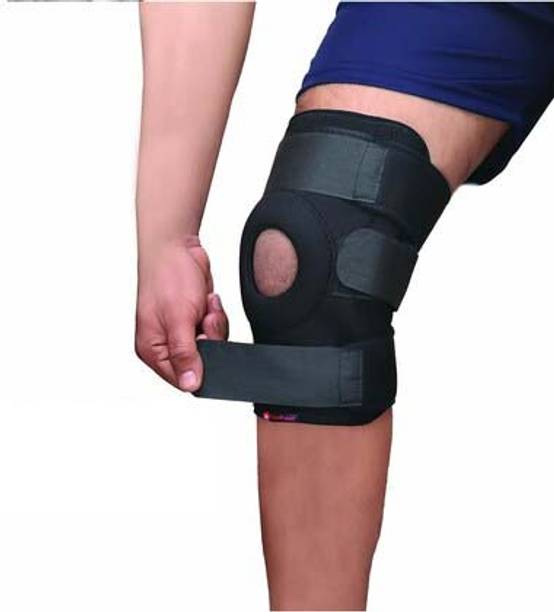 Witzion Functional Knee Support Open Patella Hinge Knee Support Knee Pain, Gym Arthritis Knee Support