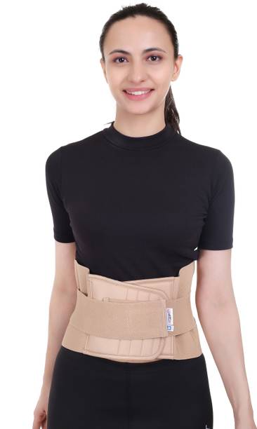 Mulkraj Ortho NEW-Lower Back Support Pain Relief Adjustable Straps Belt pport Waist Belt-54 Back / Lumbar Support